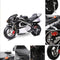 50Cc 2 Stroke Pocket Bike GPB02 - EPA Approved Mini for Kids, Max Weight 165 LB, Streamline Style Gas with Strong Dual Brakes, Racing Rocket Max Speed 20 Mph