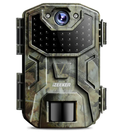 CEYOMUR Trail Camera, 30MP 1080P Hunting Camera with Low Glow IR Leds Night Vision Motion Activated, Video Game Cam with IP66 Waterproof for Wildlife Monitoring