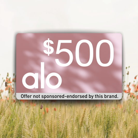 $500 ALO YOGA GIFT CARD