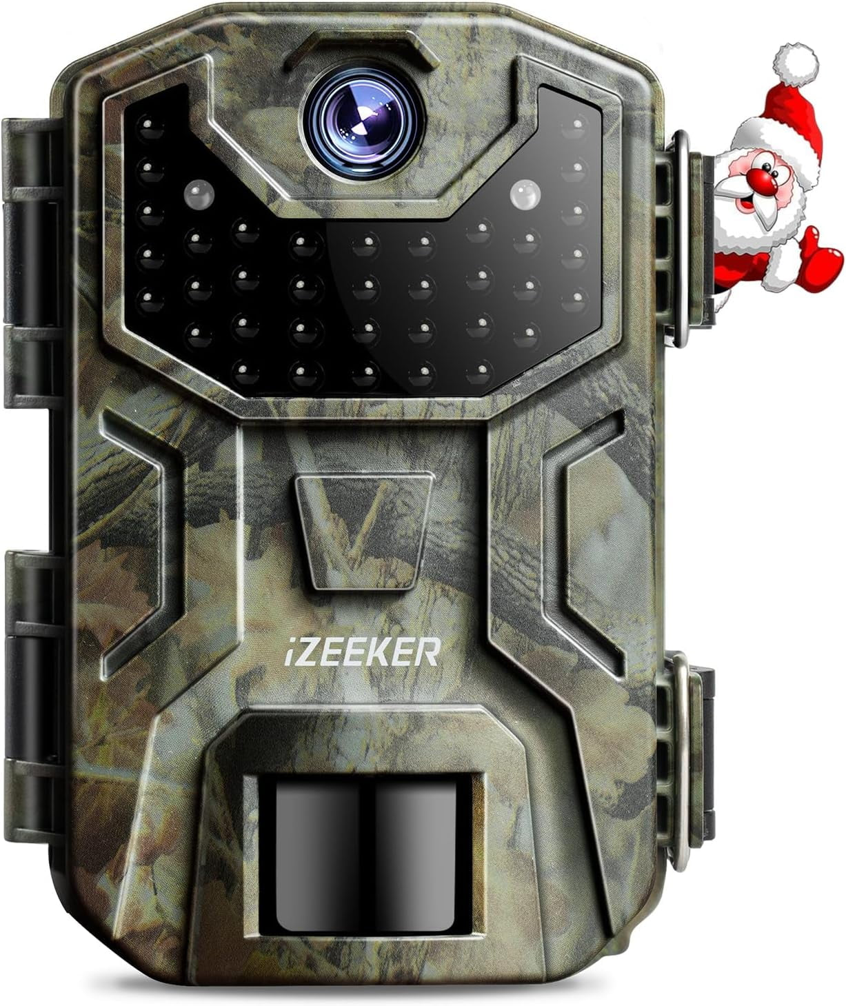 CEYOMUR Trail Camera, 30MP 1080P Hunting Camera with Low Glow IR Leds Night Vision Motion Activated, Video Game Cam with IP66 Waterproof for Wildlife Monitoring