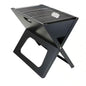 X-Grill Folding Portable Charcoal Grill in Black